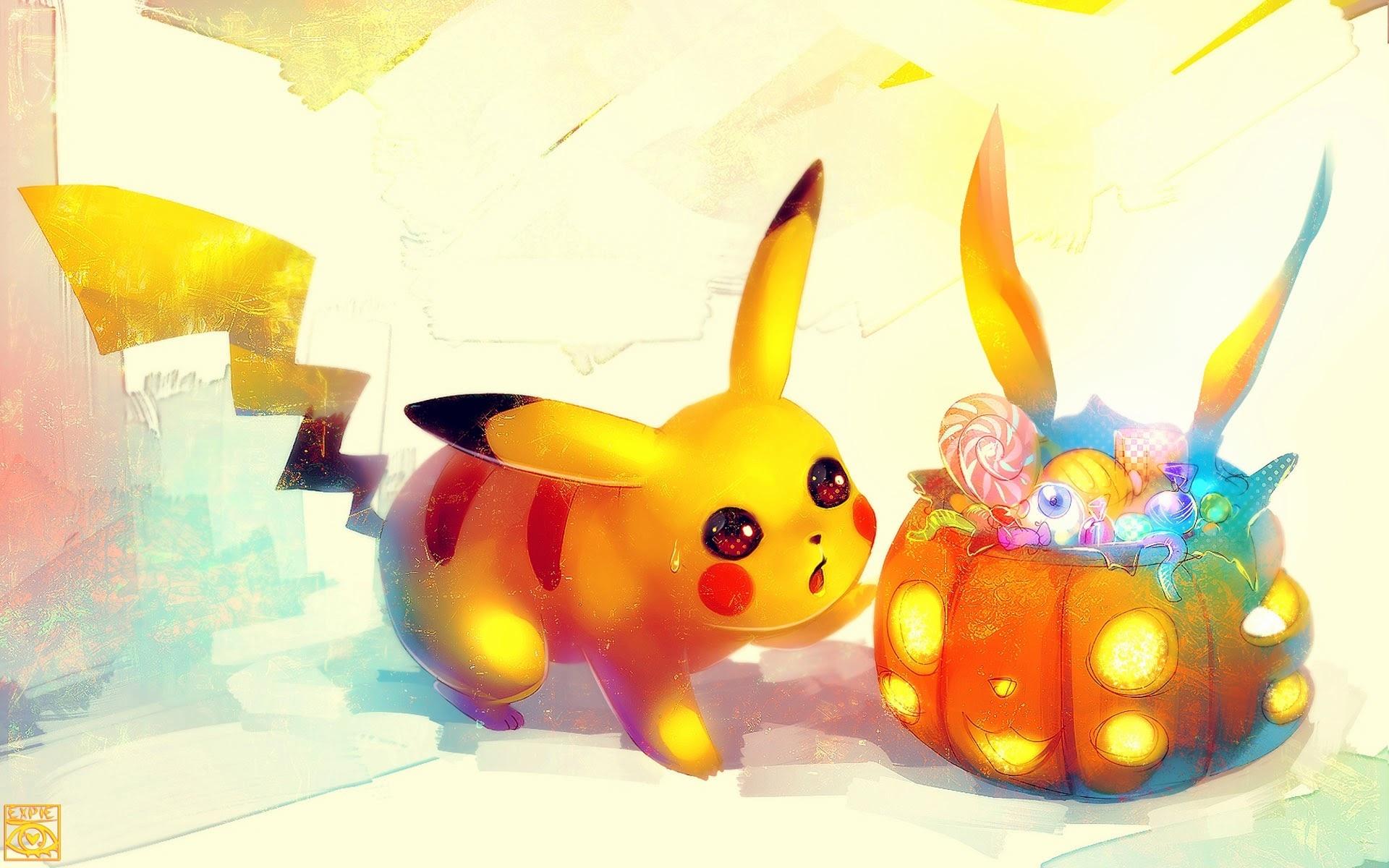 pokemon.halloween.anime.pikachu.cute.wallpaper404.com.1920x1200 Wallpaper (1920x1200)