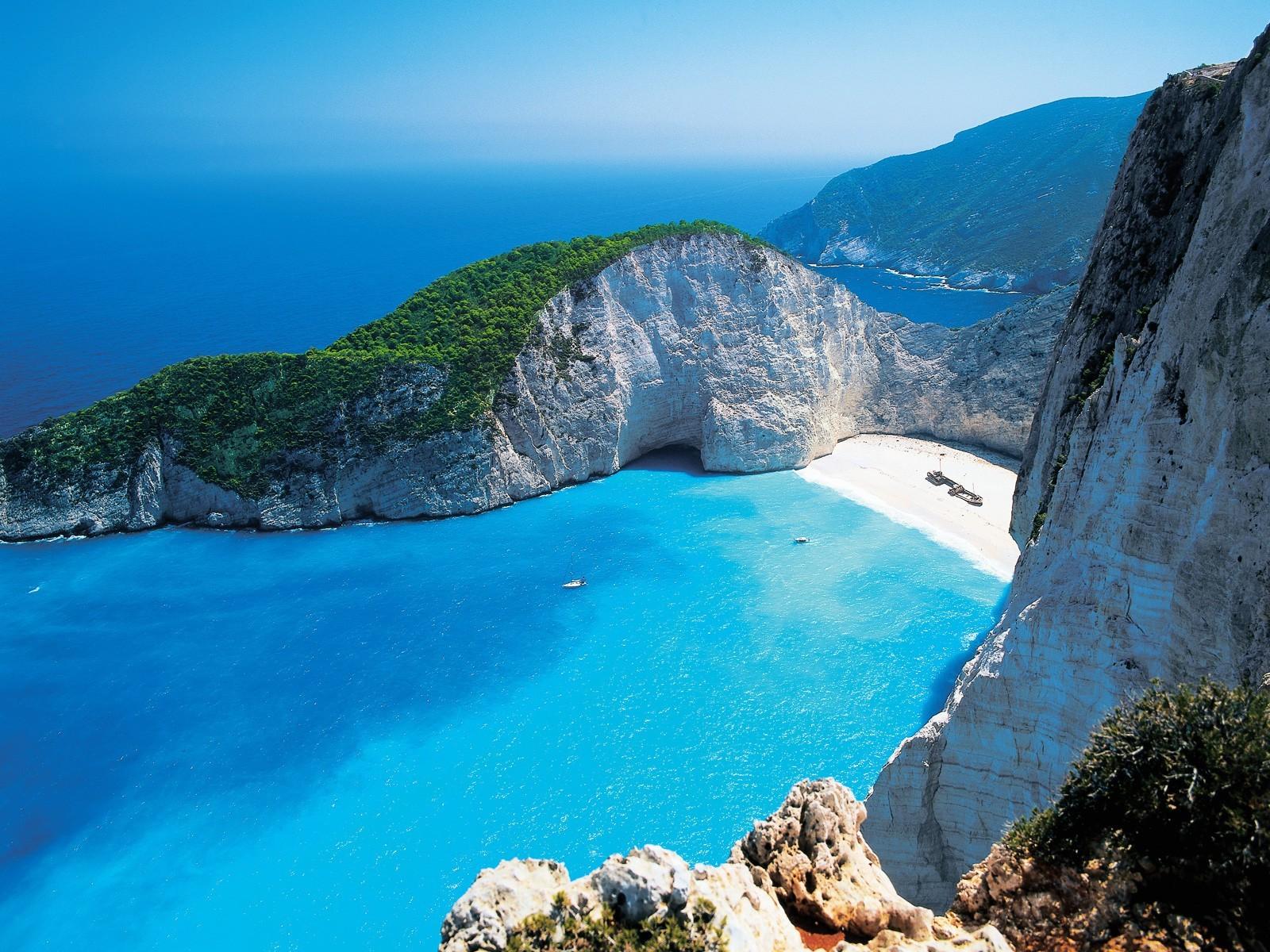 Greek, Island, Greece, Beach, Sea, Zakynthos, Shipwreck, Cliff, Boat