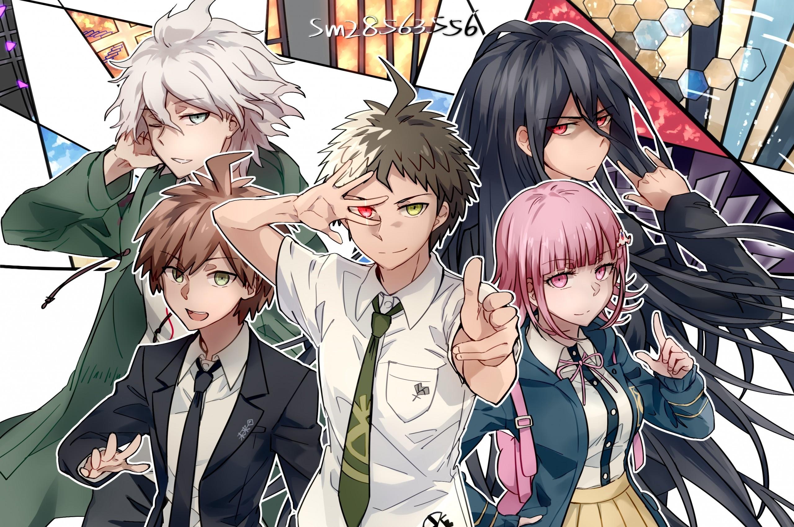 Download 2560x1700 Danganronpa 3, Naegi Makoto, Komaeda Nagito