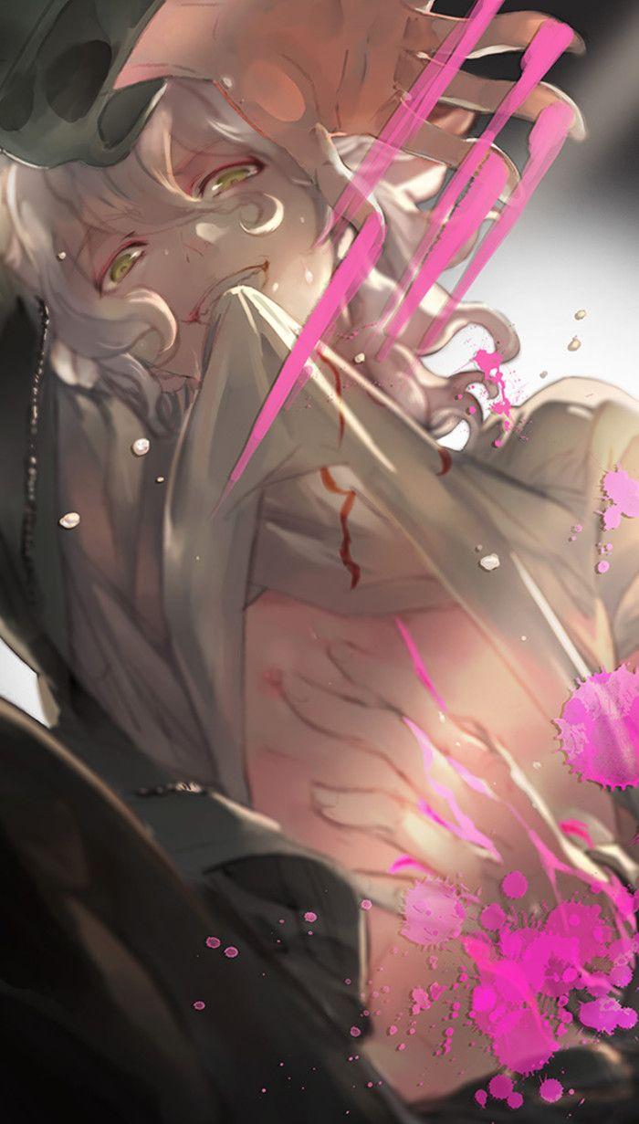 Komaeda no! Bad Komaeda! We do not use the blood of our friends