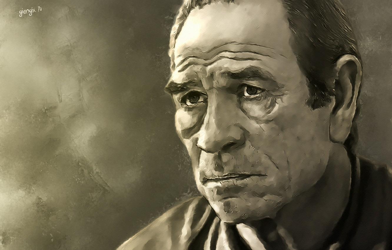 Wallpaper face, actor, Tommy Lee Jones, Tommy Lee Jones image
