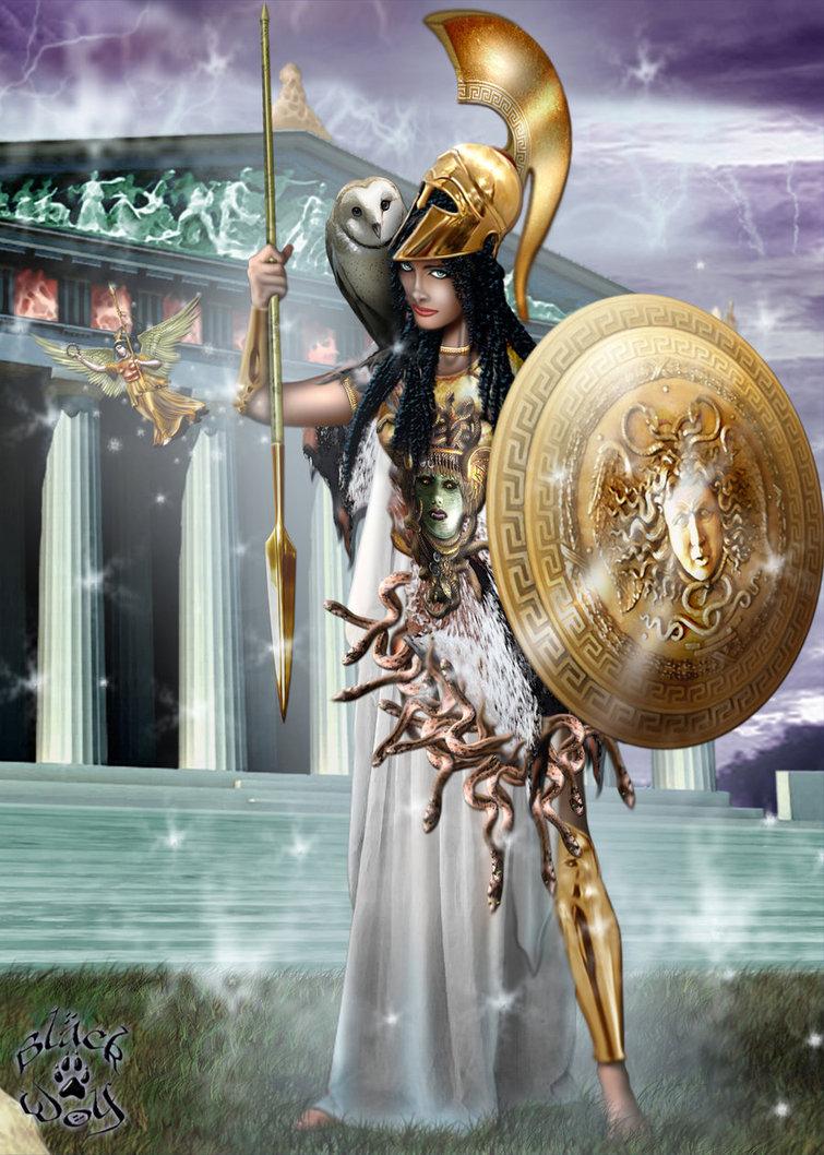 Athena Greek Goddess Wallpapers Wallpaper Cave