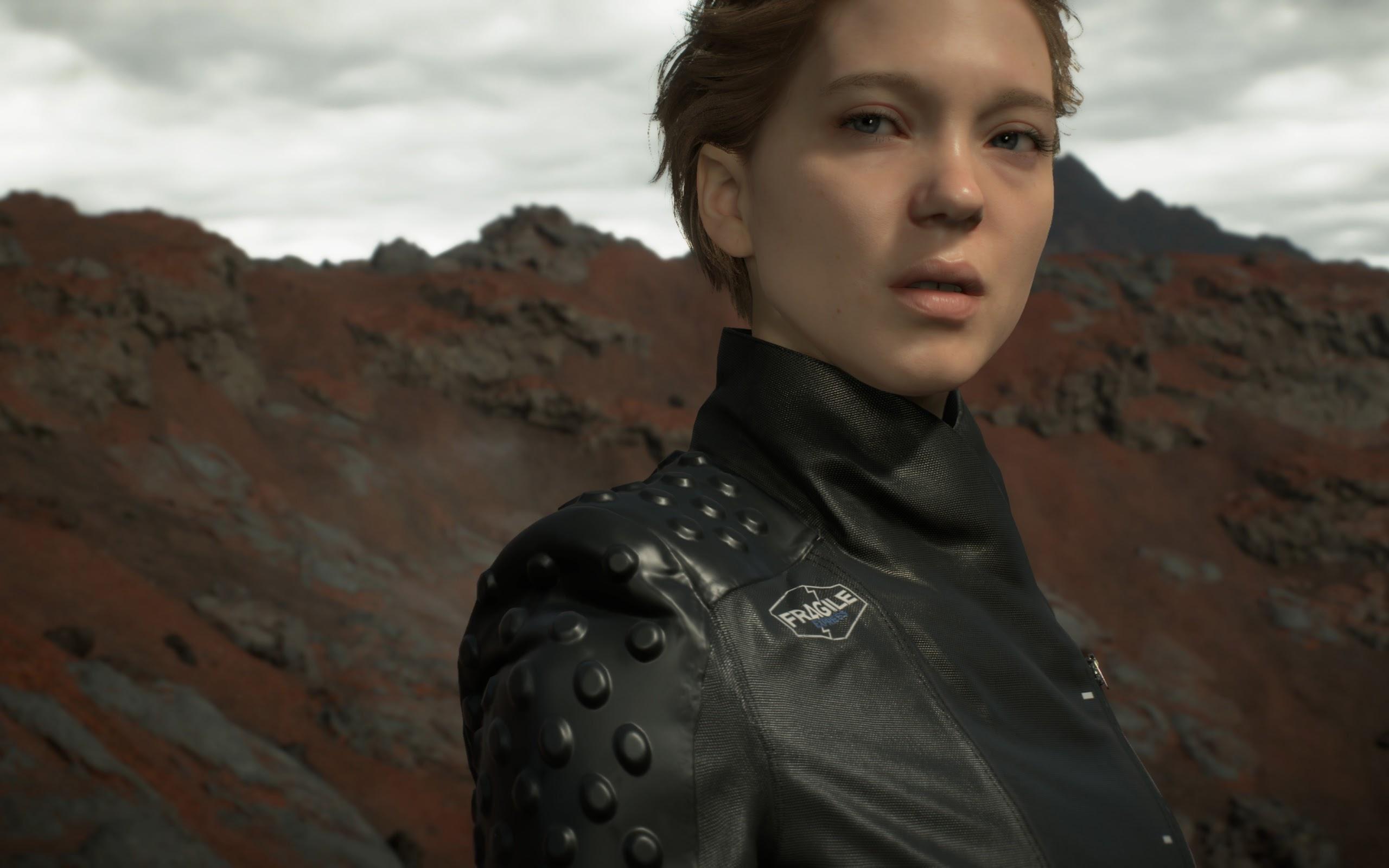 Death Stranding, Fragile, Lea Seydoux, 4K, Wallpaper