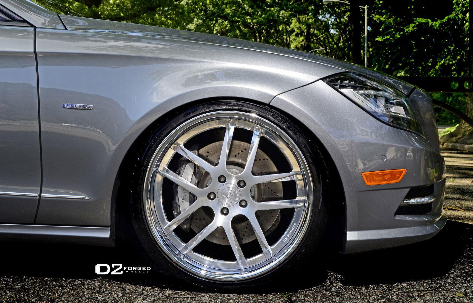 Mercedes Benz CLS 550 FMS08 By D2Forged Wheels Wallpaper