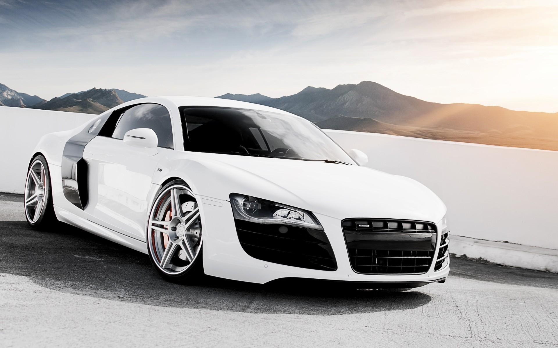 Audi R8 ADV1 Wheels Wallpaper