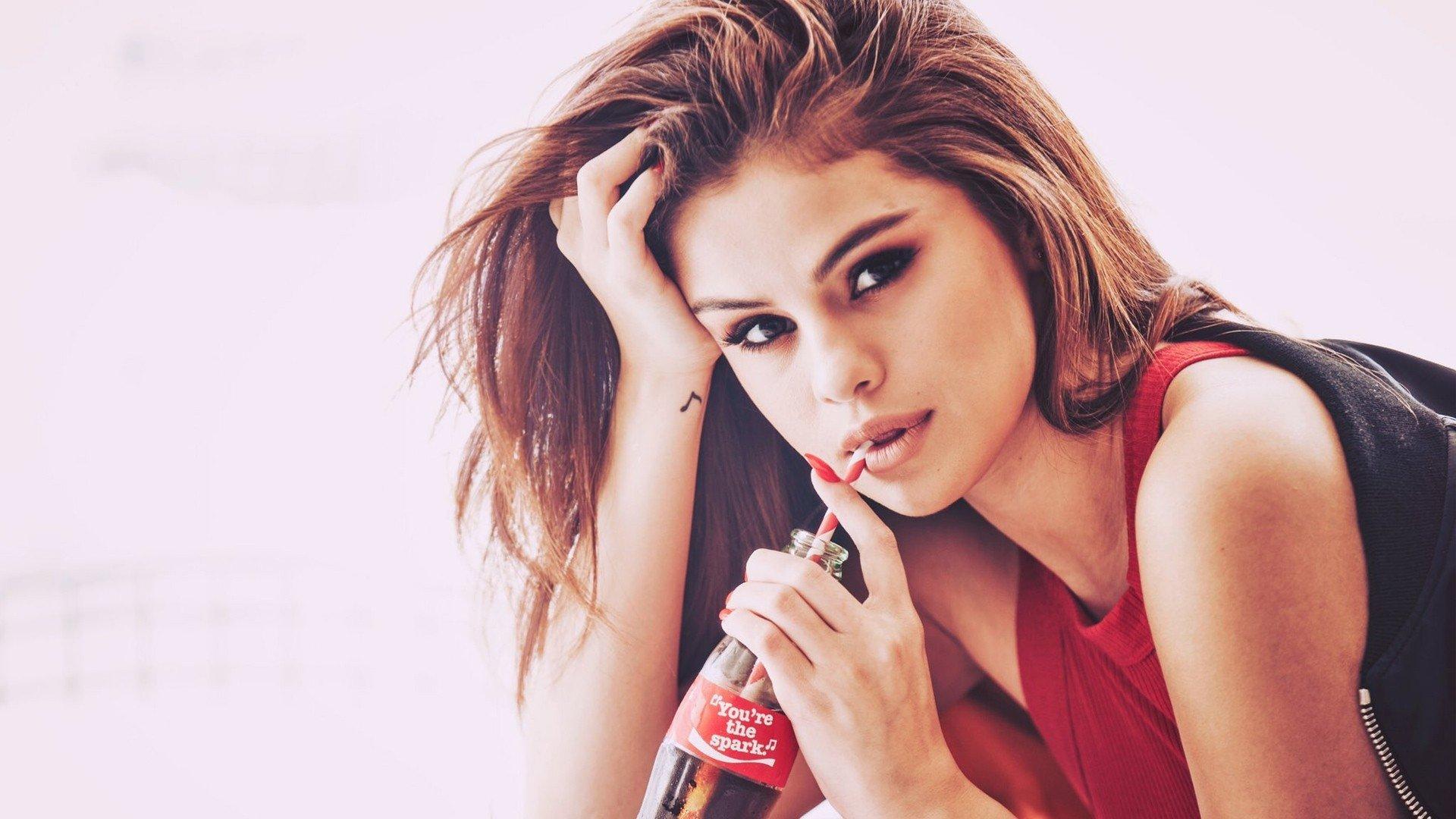 Selena Gomez coca cola HD Wallpaper. Background Imagex1080