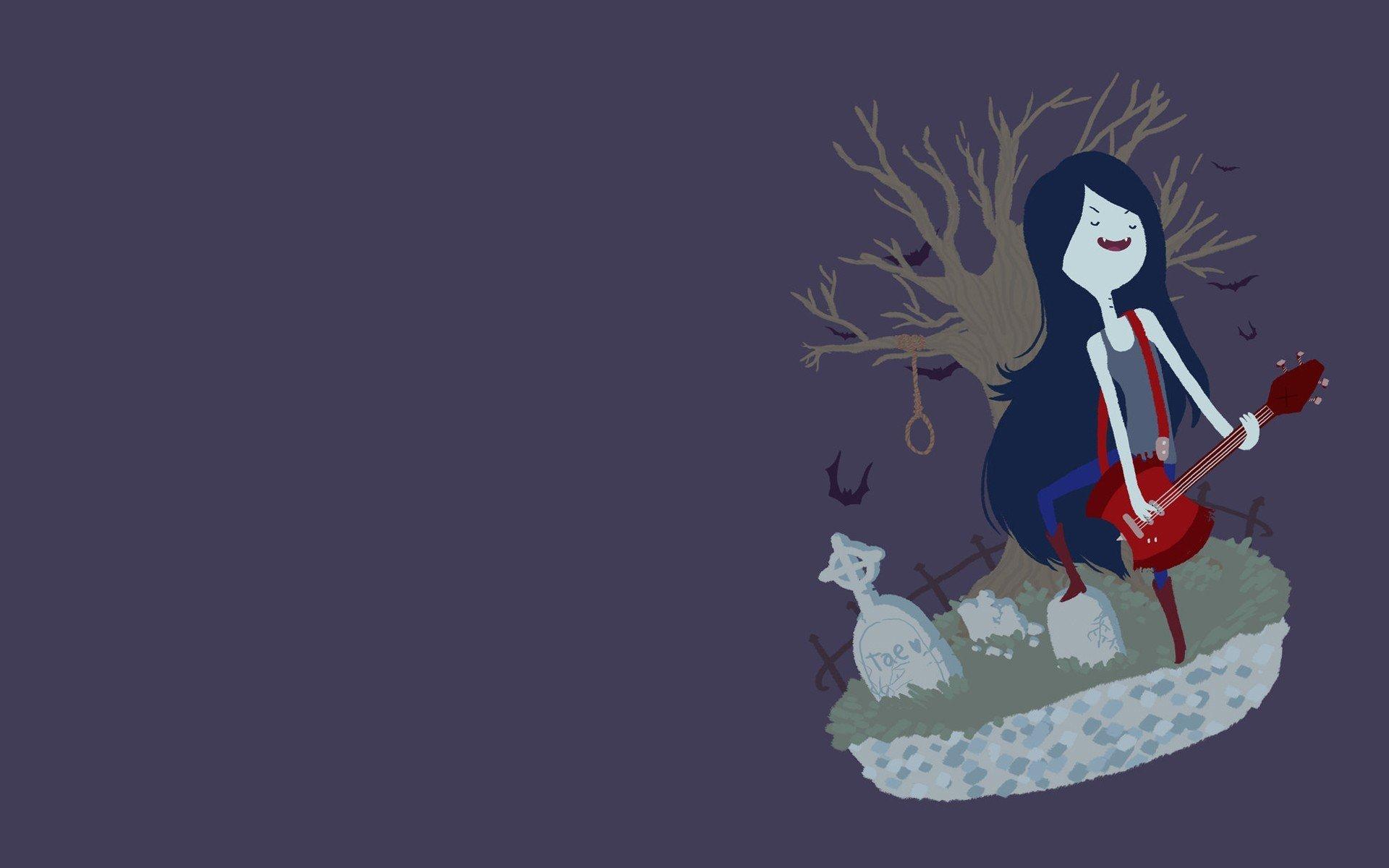 Adventure Time, Marceline the vampire queen HD Wallpaper / Desktop