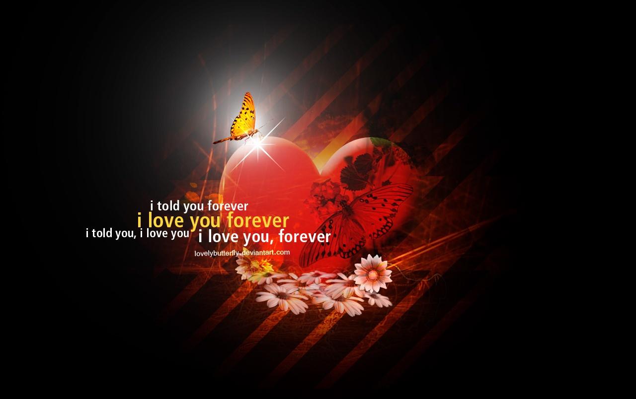 I love you forever wallpapers