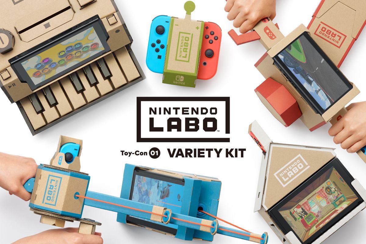 Nintendo Labo Variety Kit and Robot Kit detailed in new videos