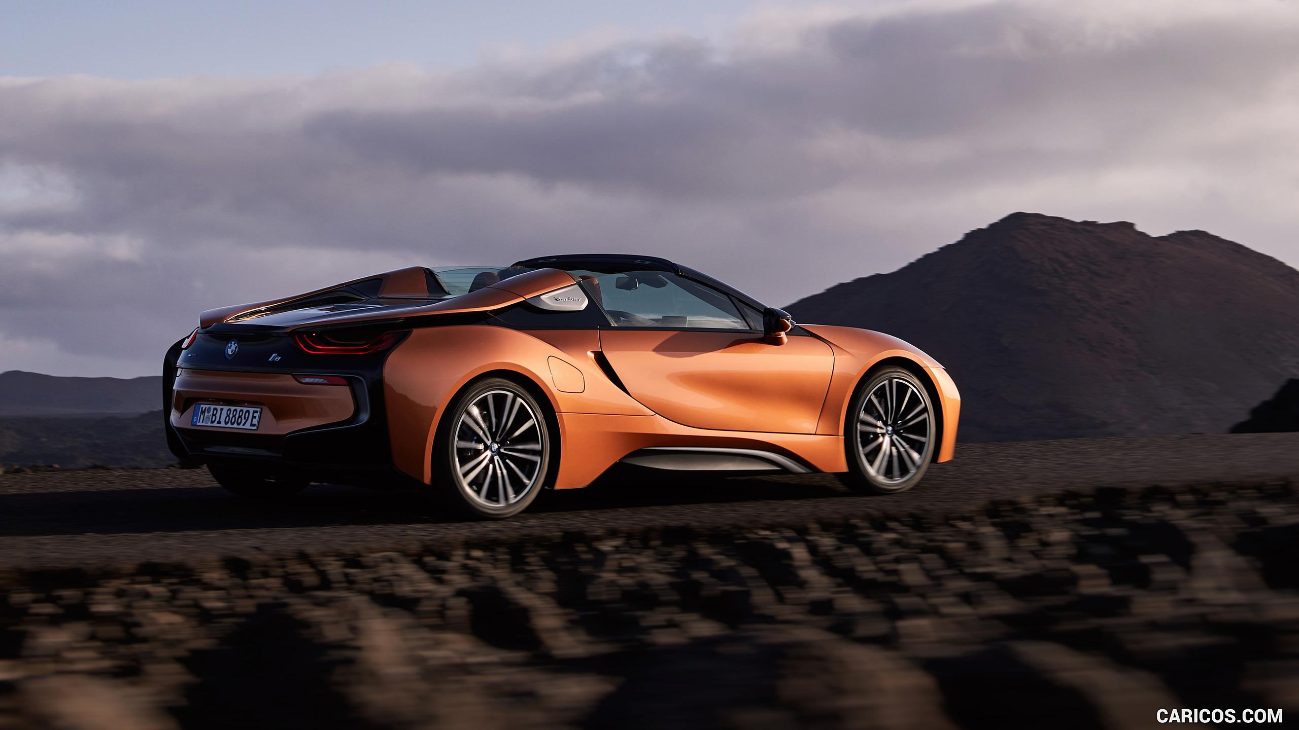 BMW I8 Roadster Three Quarter. HD Wallpaper