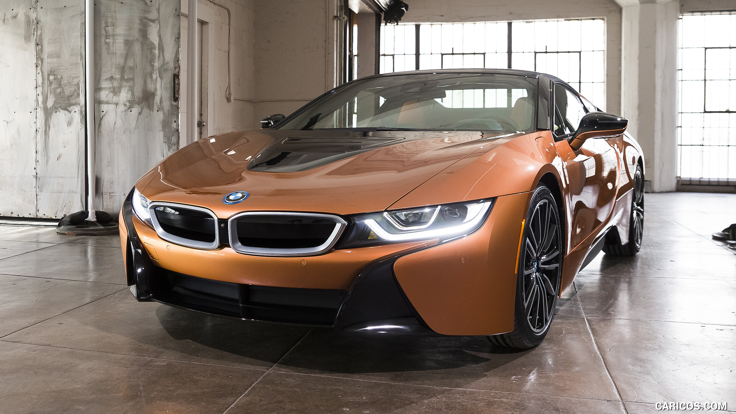 BMW I8 Roadster Three Quarter. HD Wallpaper