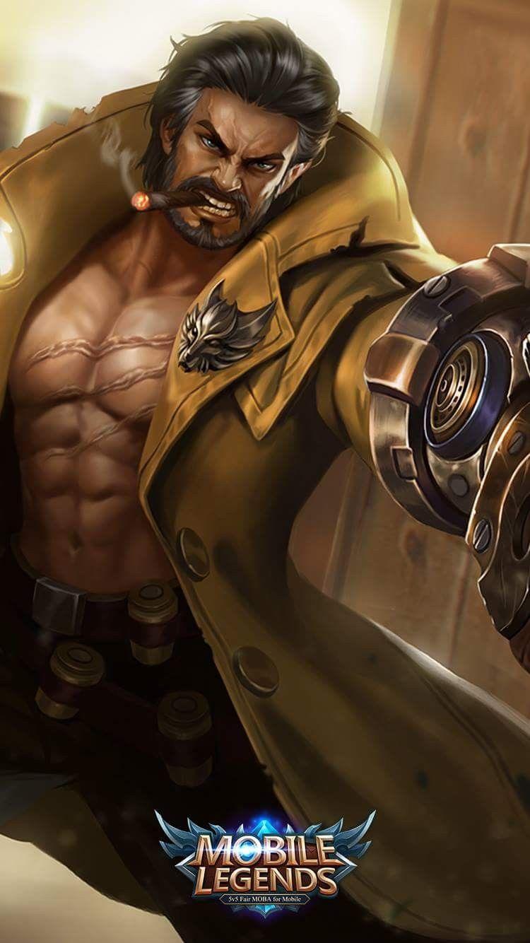 Roger In Mobile Legends Wallpaper