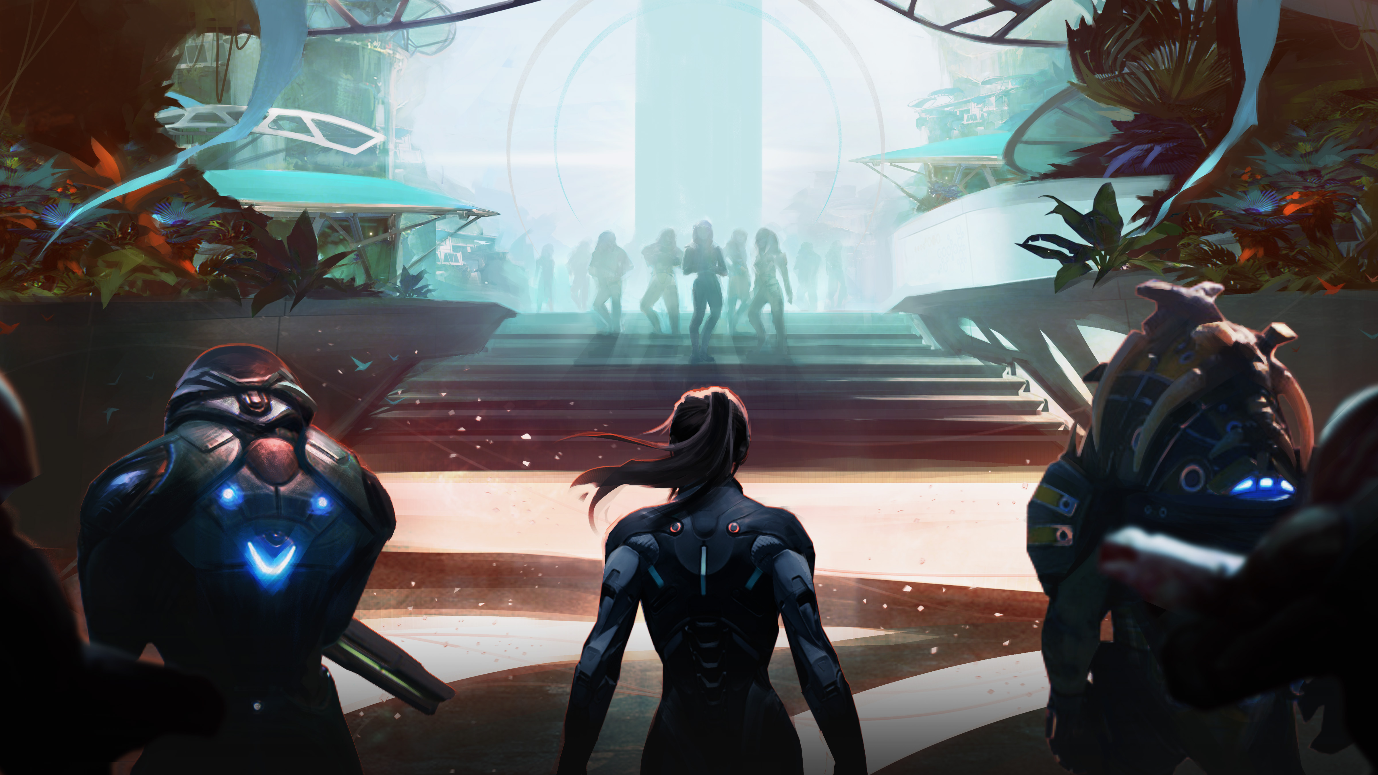 Wallpaper Mass Effect: Andromeda, Artwork, 4K, Games