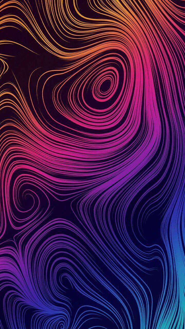 Colourful Fluid ink wallpaper, processing 2d artwork, photography colorful texture for iphone a. Abstract iphone wallpaper, Inspirational wallpaper hd, Abstract