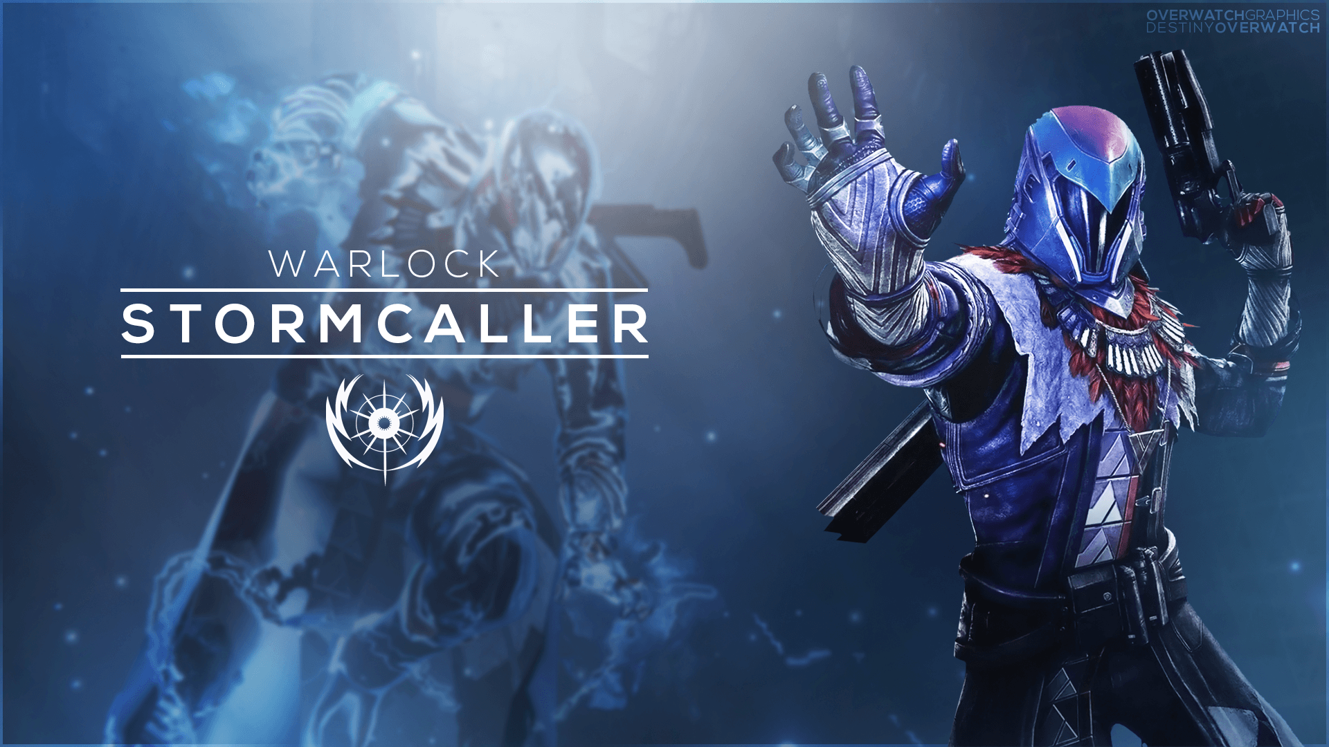 Warlock Stormcaller Destiny 4K Wallpaper Free Warlock