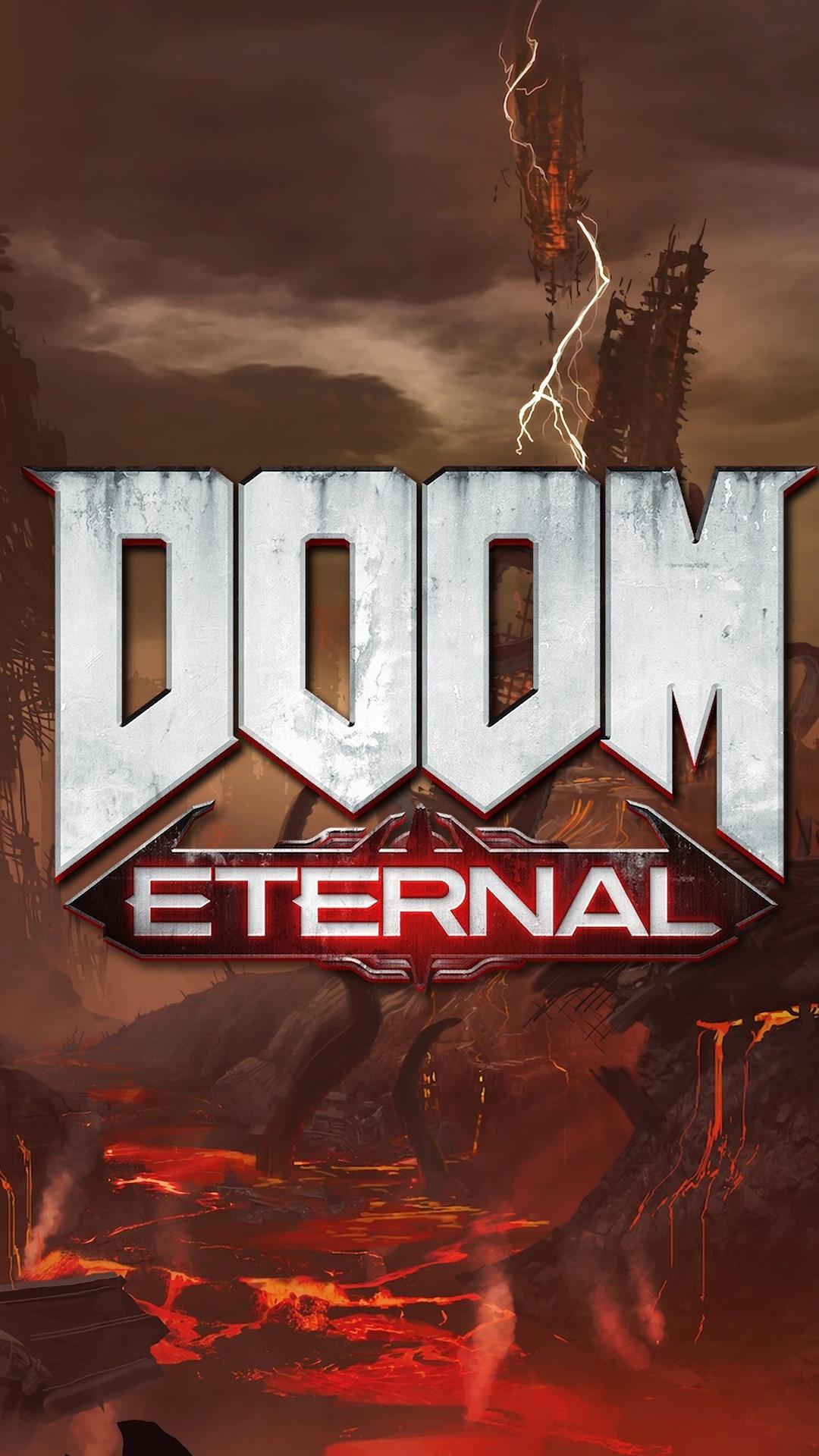 Doom Eternal 1080x1920 IPhone 8 7 6 6S Plus Wallpaper, Background