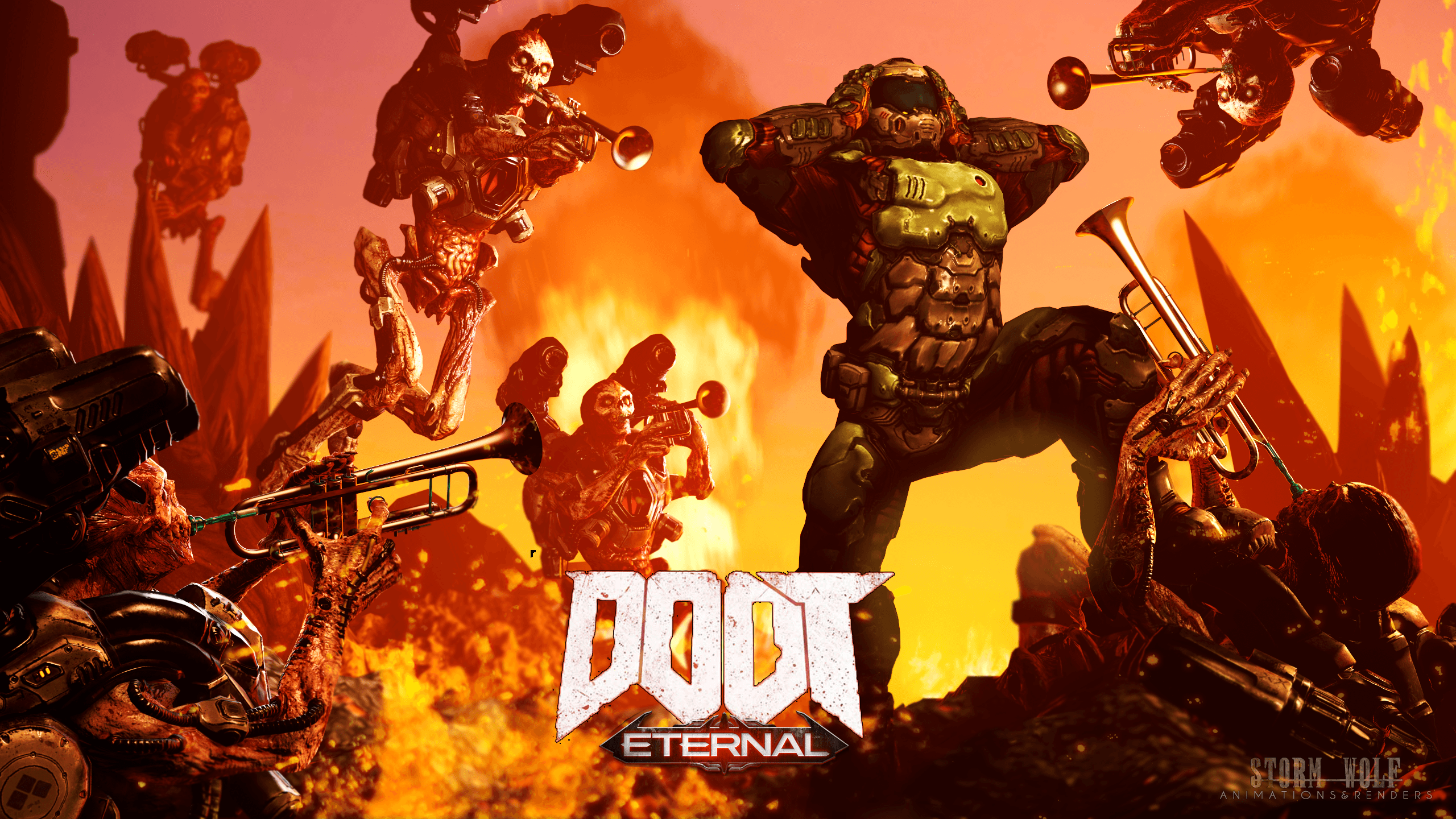 Eternal Doot! (some Fan Art I Made In SFM)