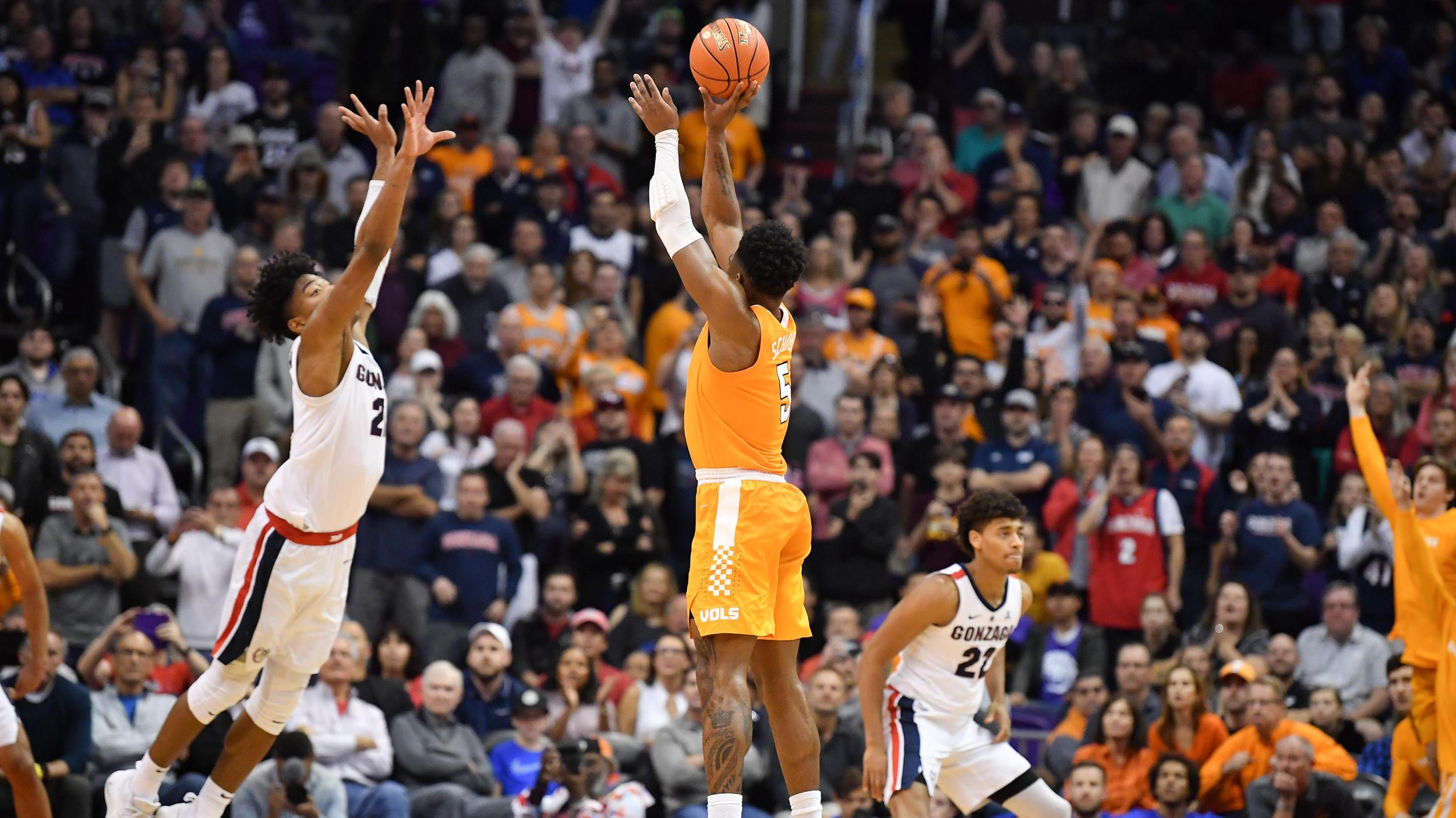 Analysis: Admiral Schofield helps Tennessee sink No. 1 Gonzaga