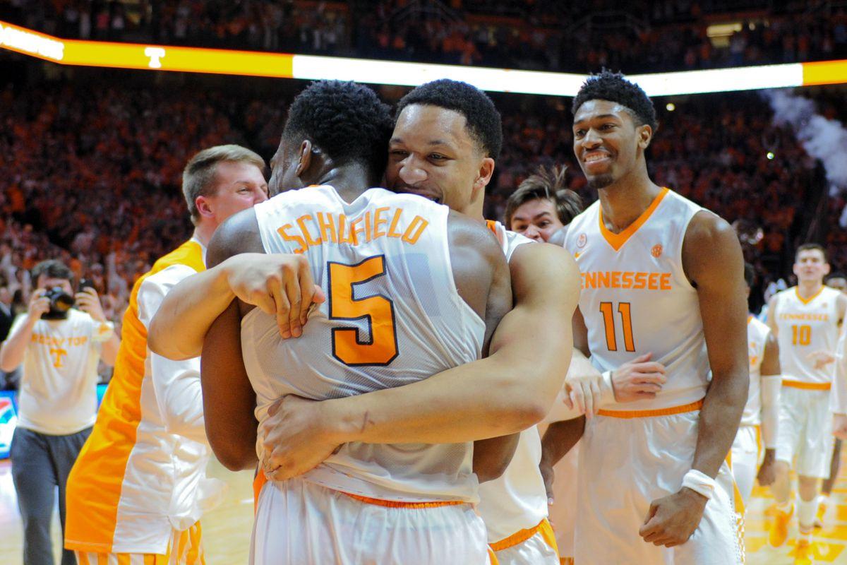 Tennessee Basketball: Grant Williams, Admiral Schofield on