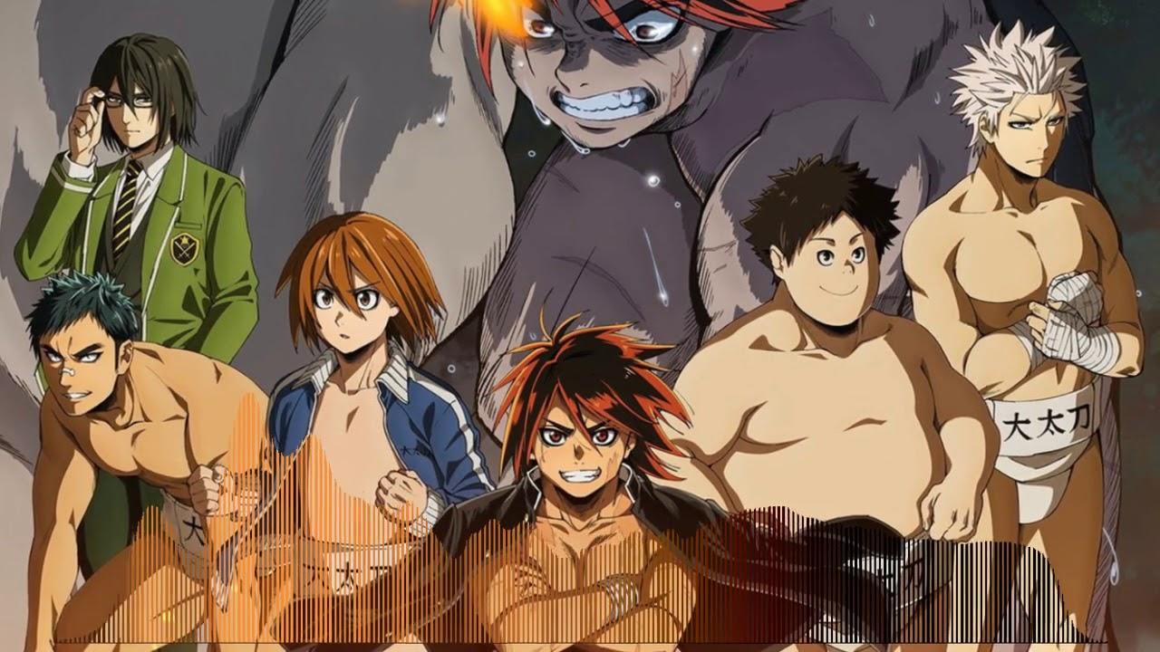 Anime Hinomaru Sumo HD Wallpaper by DinocoZero