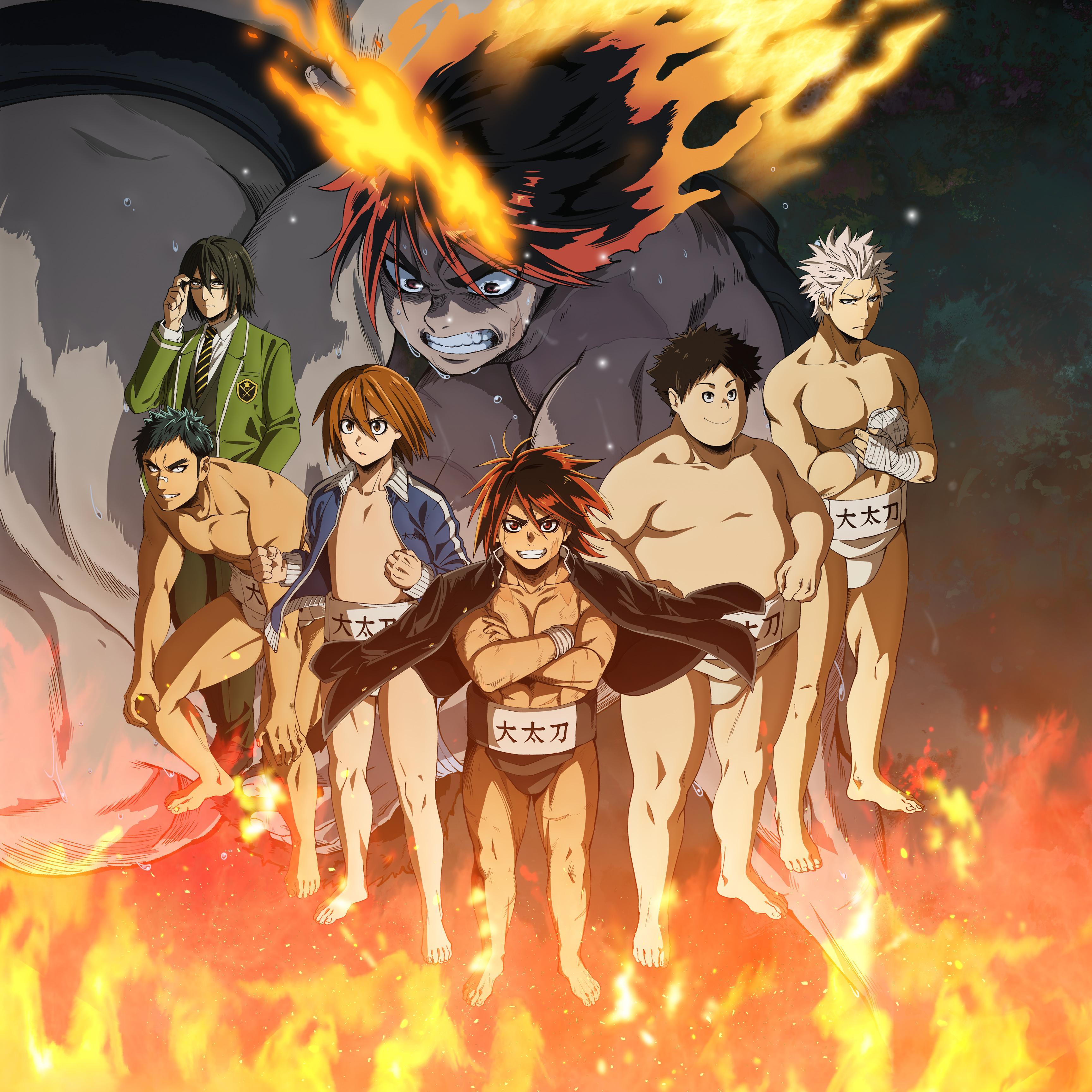 HD desktop wallpaper: Anime, Hinomaruzumou, Ushio Hinomaru, Hinomaru Sumo  download free picture #911297