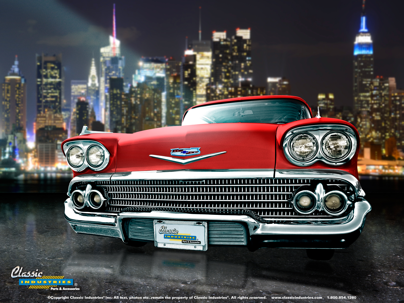 1958 Chevy Impala Wallpapers - Wallpaper Cave