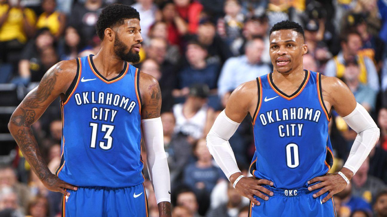Will Paul George make Russell Westbrook, Oklahoma City Thunder title