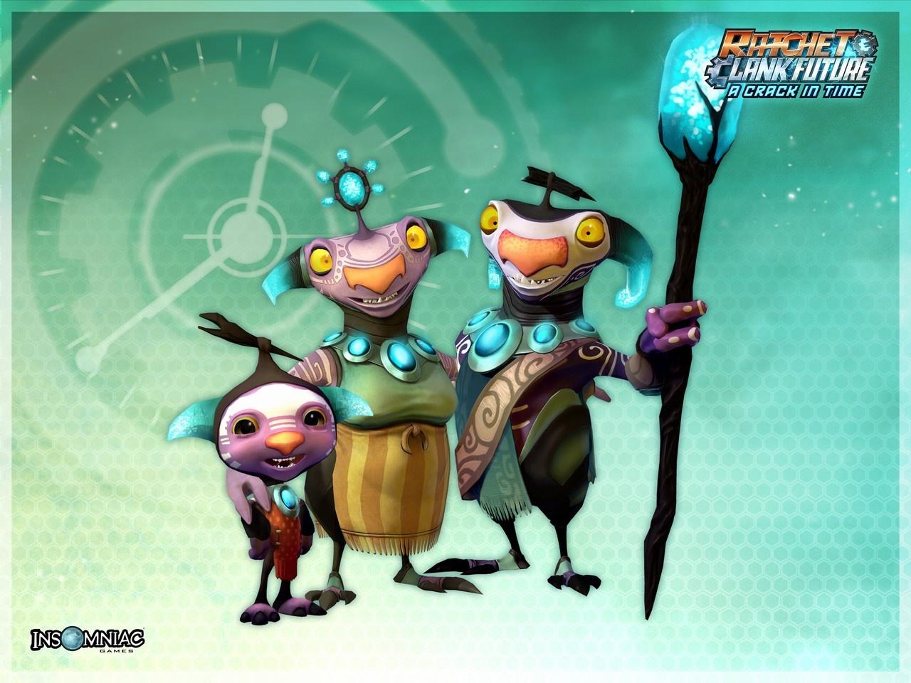 ratchet and clank a crack in time wallpaper