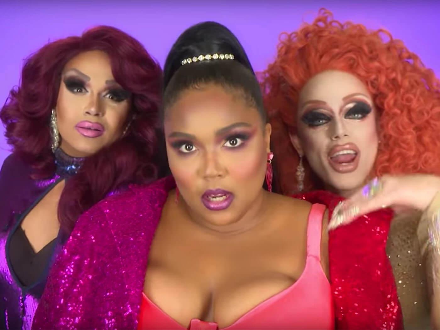 Lizzo enlists 'RuPaul's Drag Race' queens for new “Juice” MV