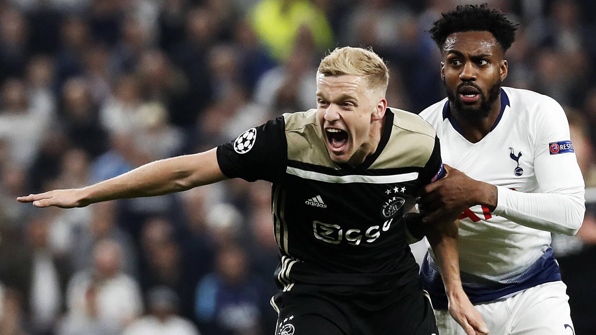 Van de Beek laat winnend Ajax aan finale Champions League ruiken