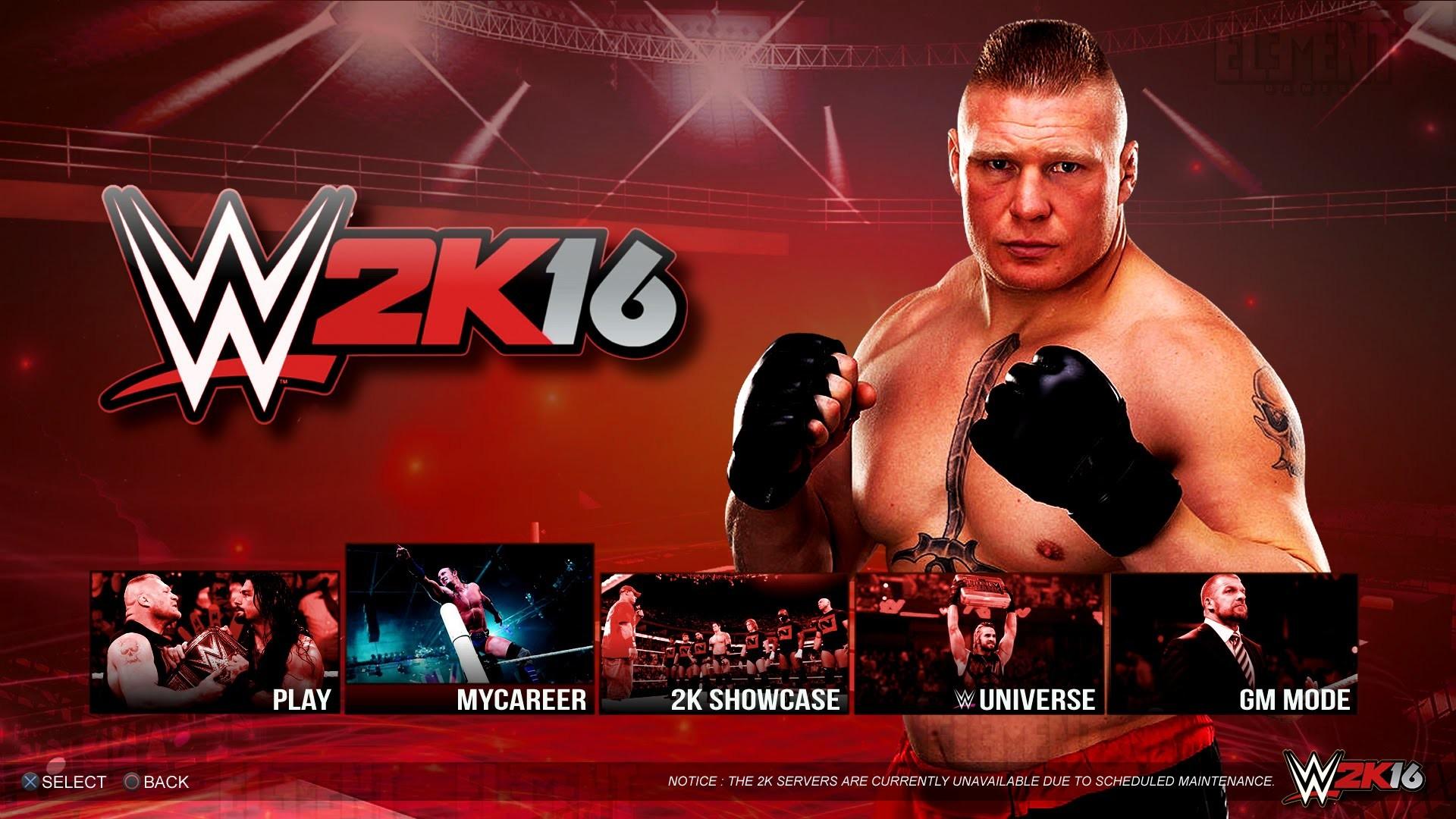 WWE 2K16 Wallpaper HD