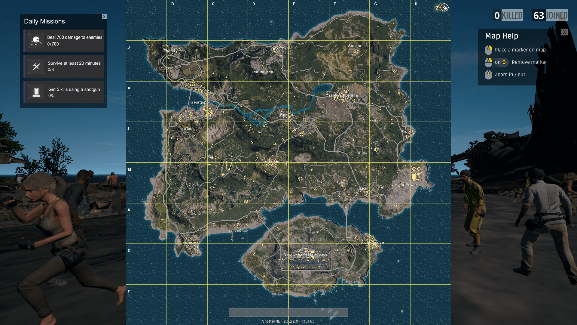 How about being able to see the progress of our missions in the map