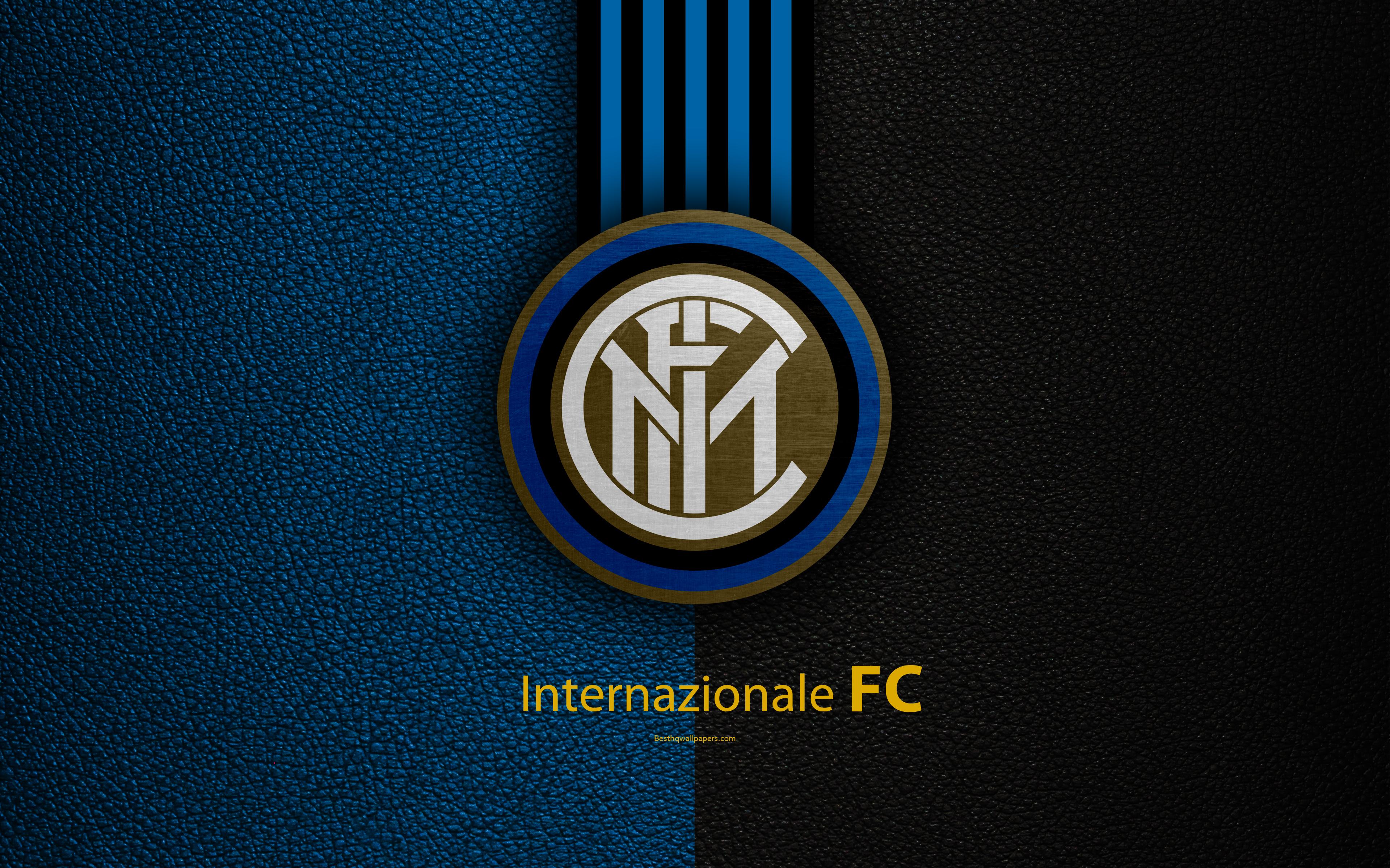 Download wallpaper Internazionale FC, 4k, Italian football club
