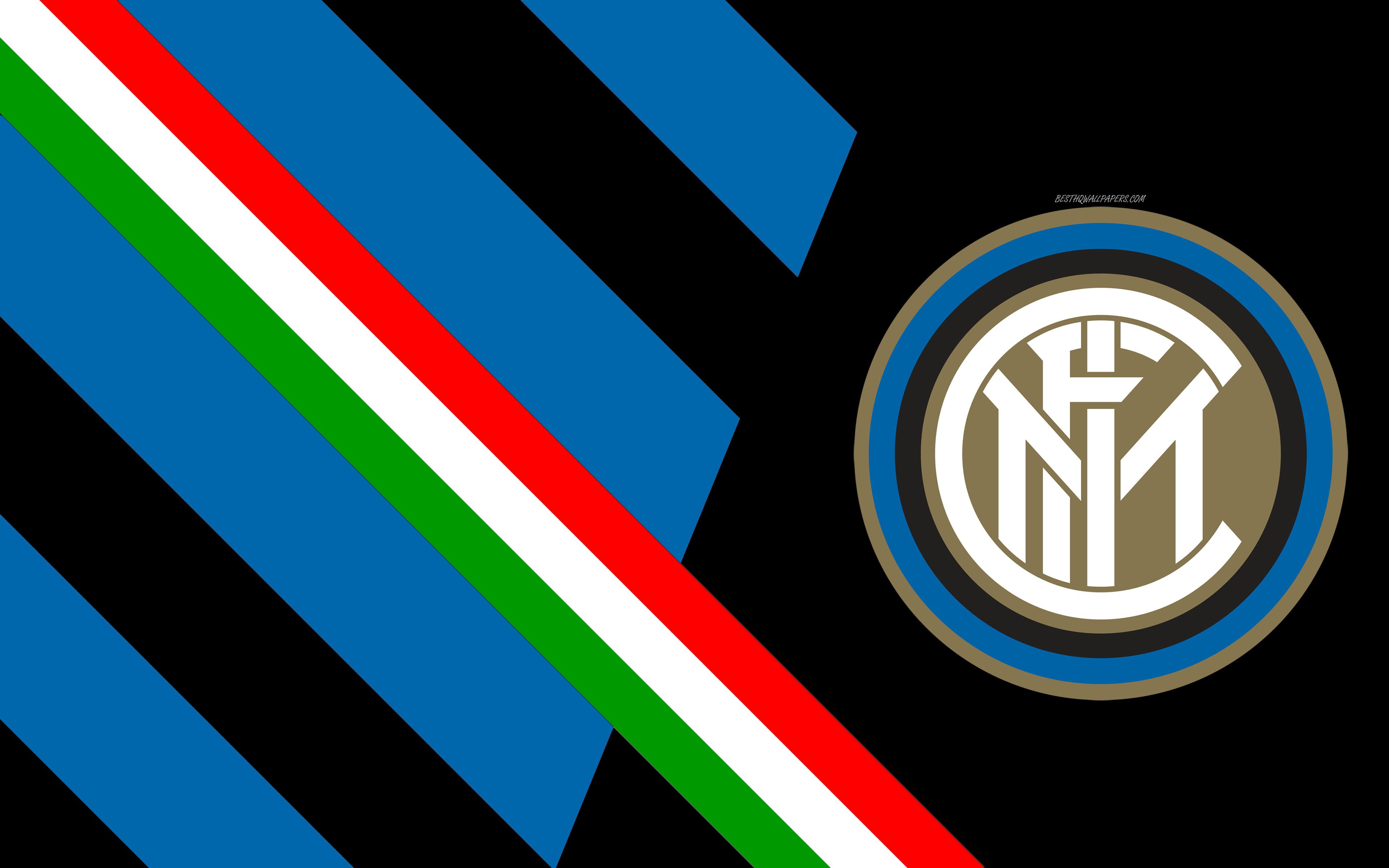Download wallpaper Inter Milan FC, Internazionale FC, 4k, Italian