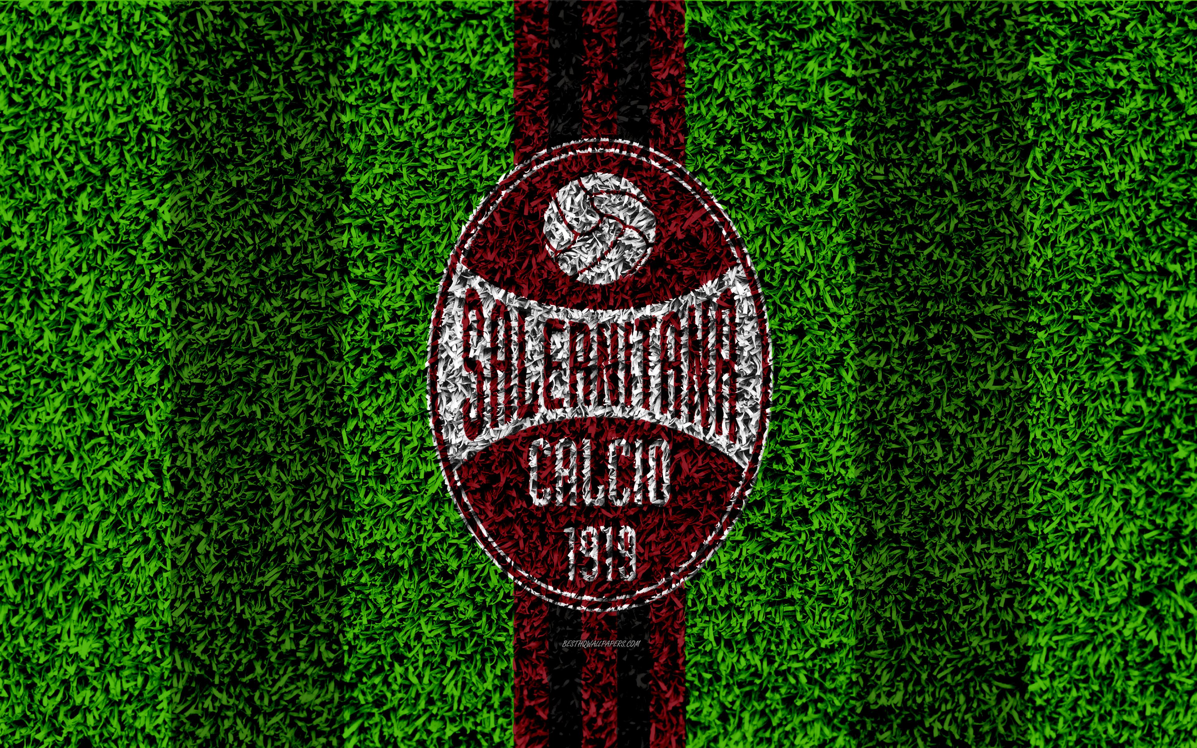 Download wallpaper US Salernitana 4k, football lawn, italian