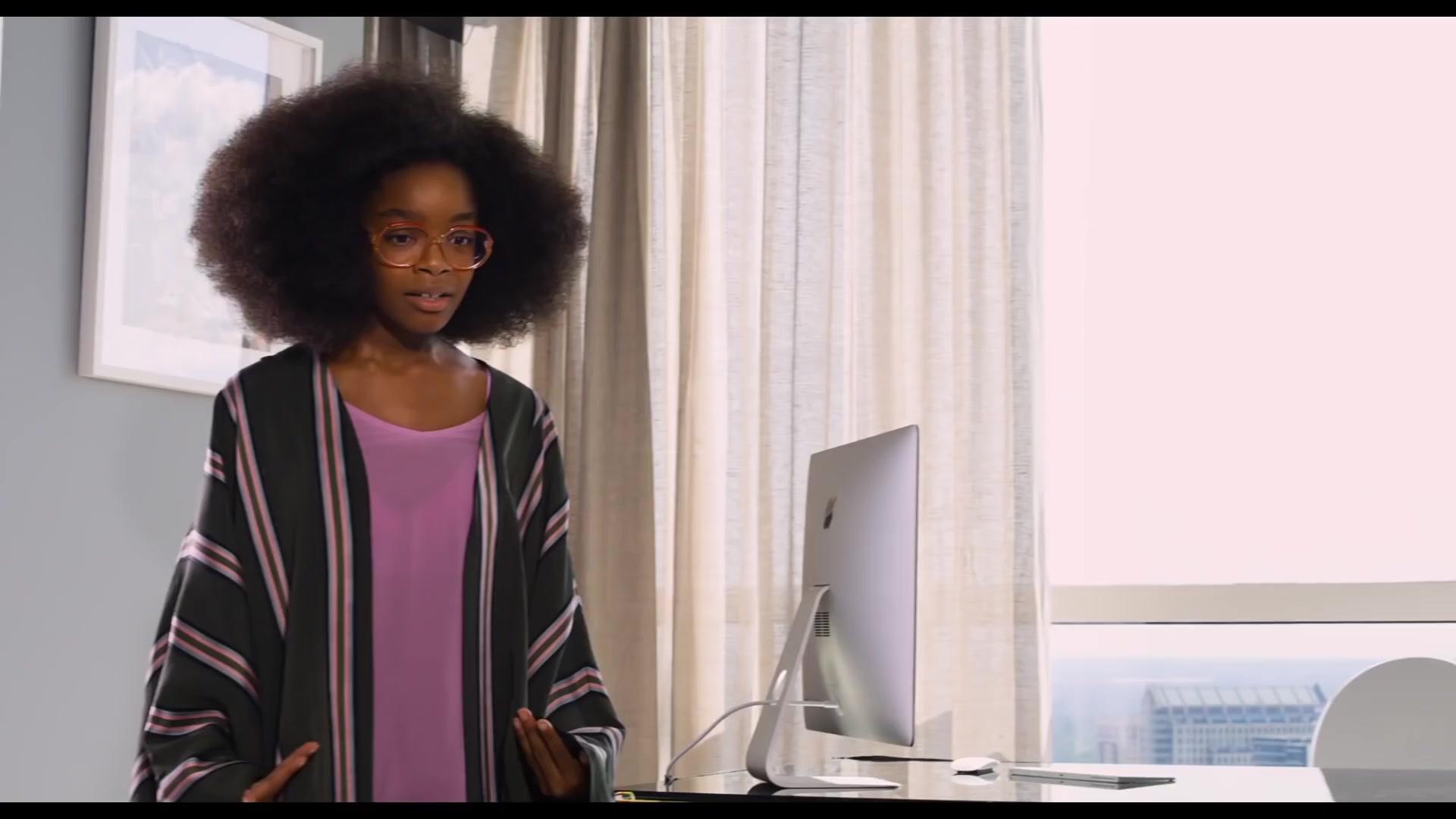 Apple iMac Computer Used by Marsai Martin in Little Movie