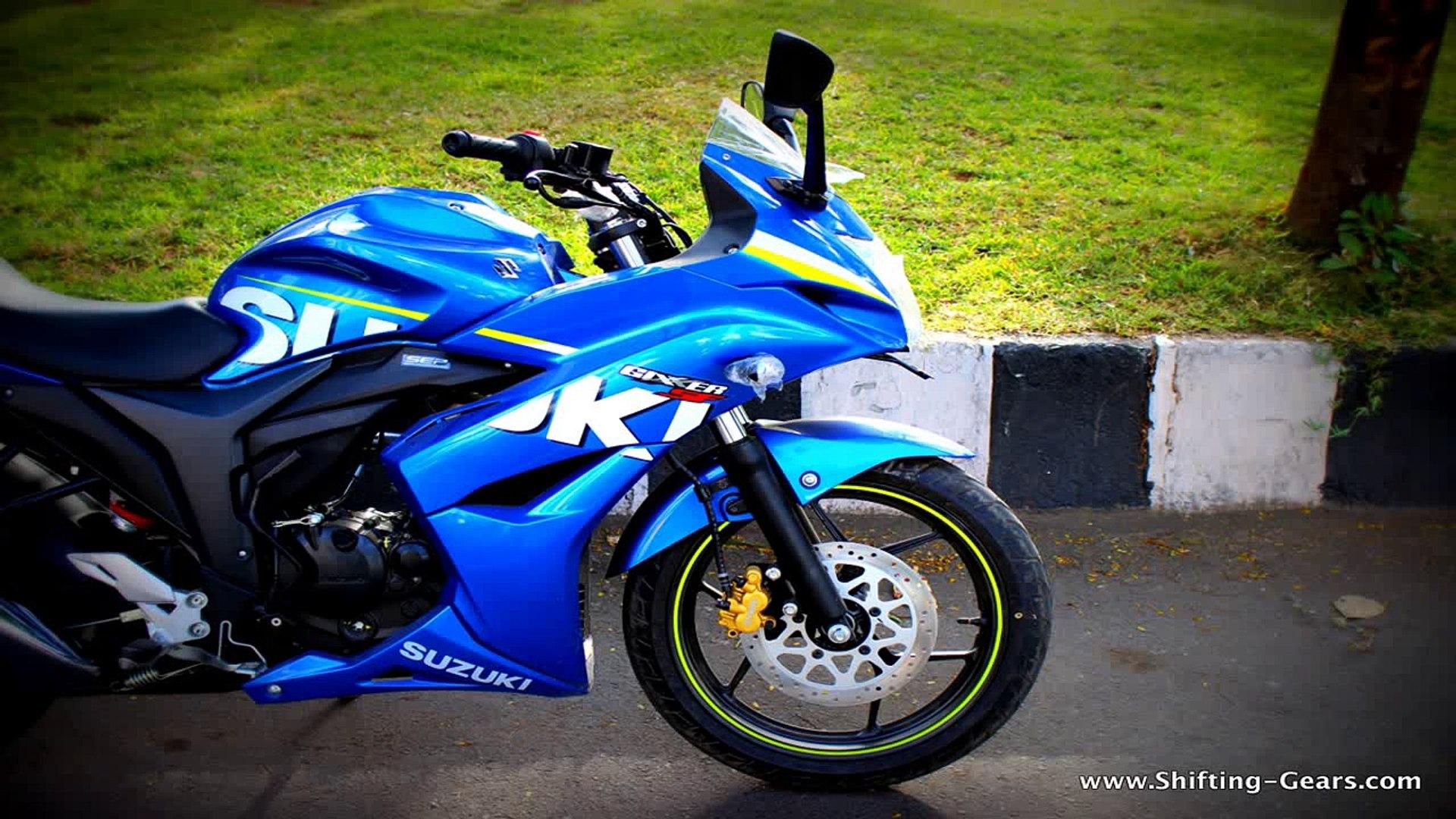 First ride in Suzuki Gixxer SF MotoGP Version