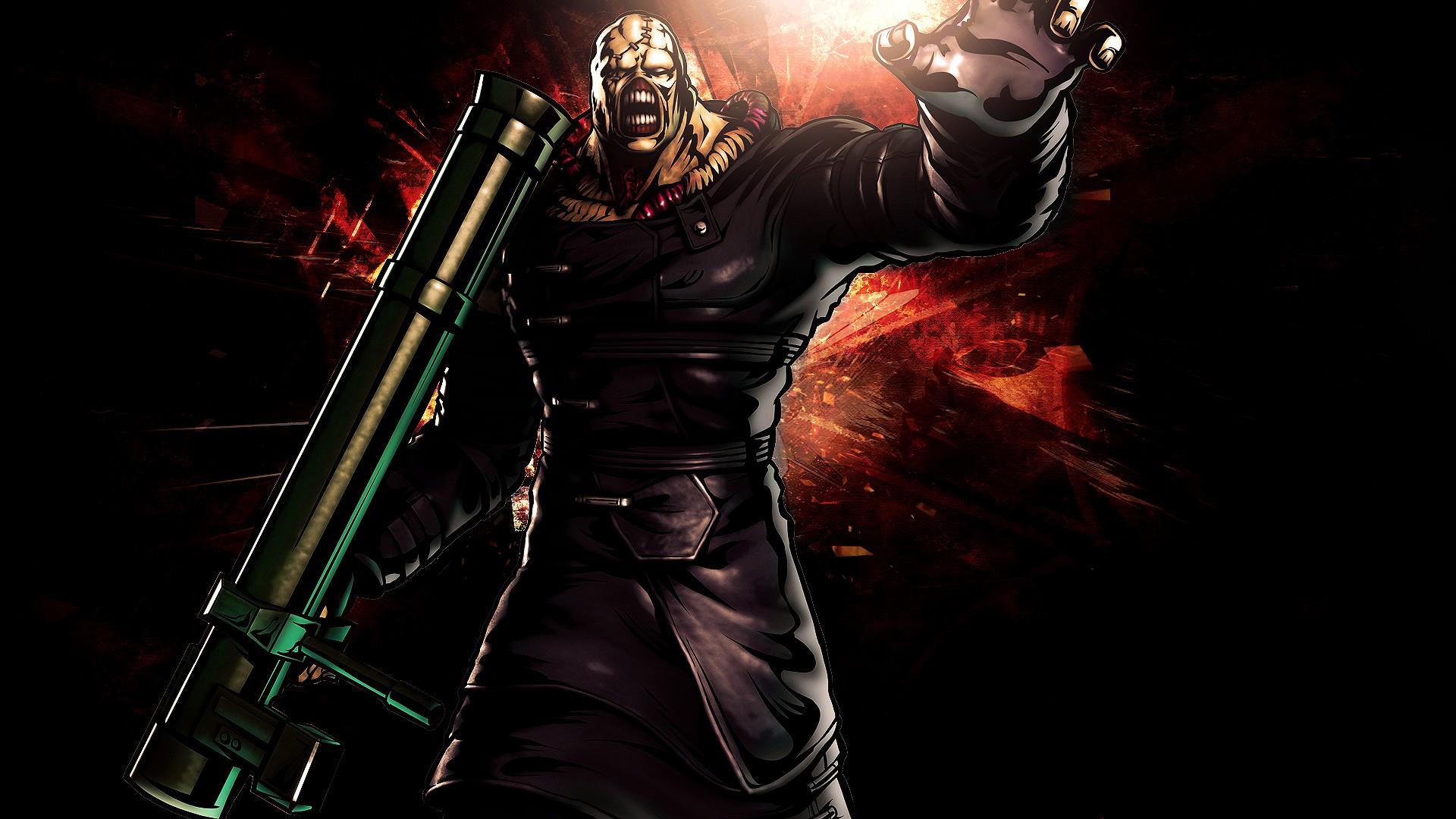 Resident Evil Capcom Nemesis HD wallpaper