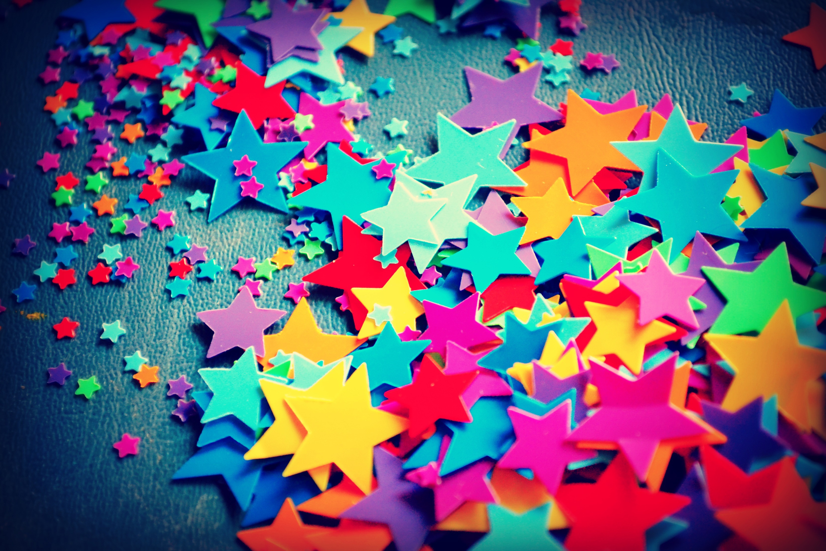#Paper stars, #Colorful stars, #Craft. Creative Graphics