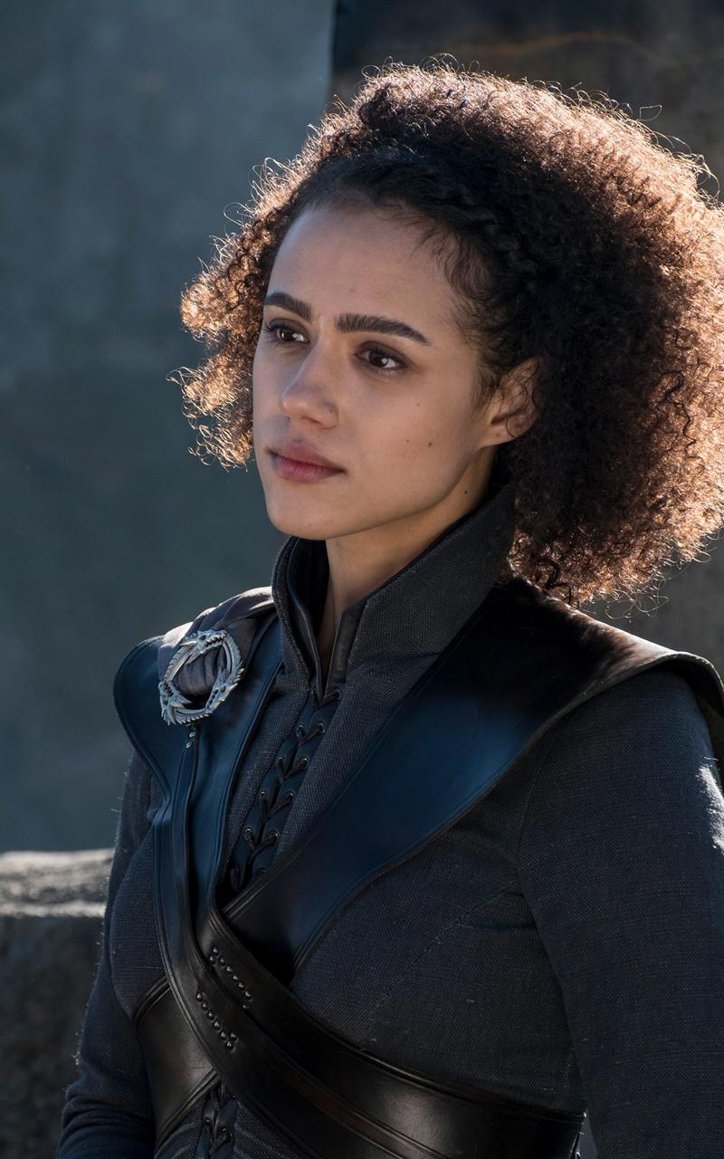 Nathalie Emmanuel as Missandei GOT Season 7 Nexus 7, Samsung