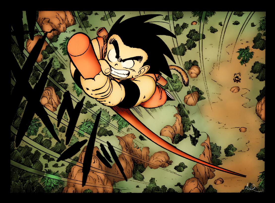 Dragon Ball Strip Final Wallpaper for iPad mini 3
