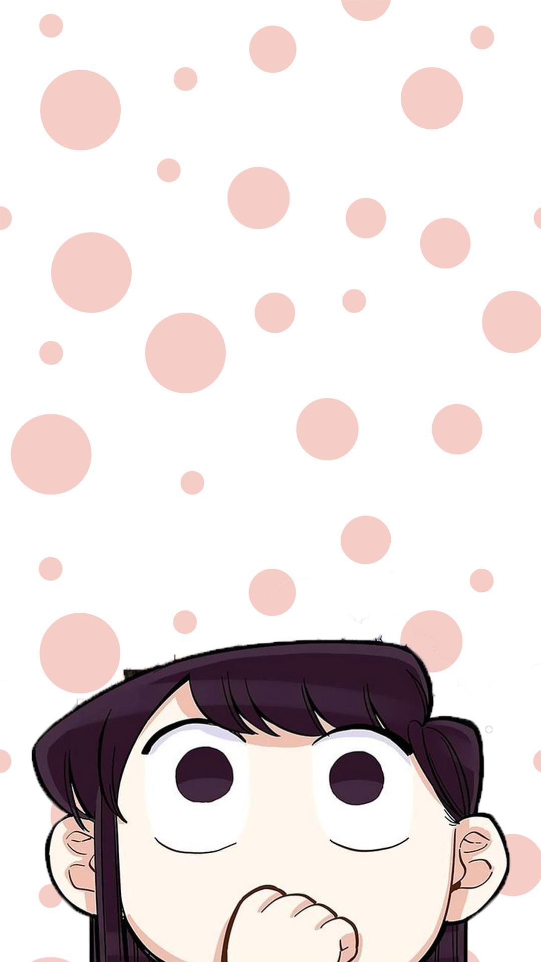 I Made A Komi San Wallpaper. Feel Free To Use It Or Clean It Up A