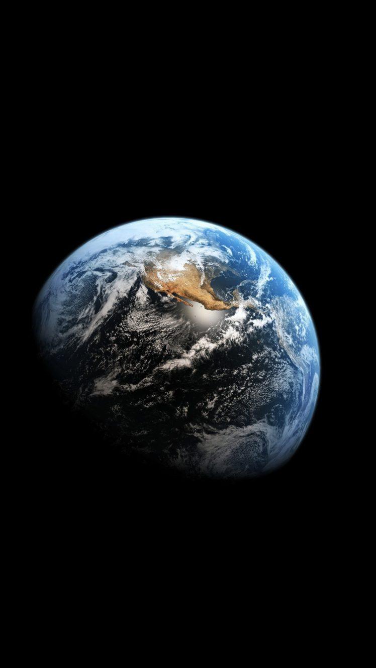 Earth, Space, Planet, Portrait display HD Wallpaper / Desktop