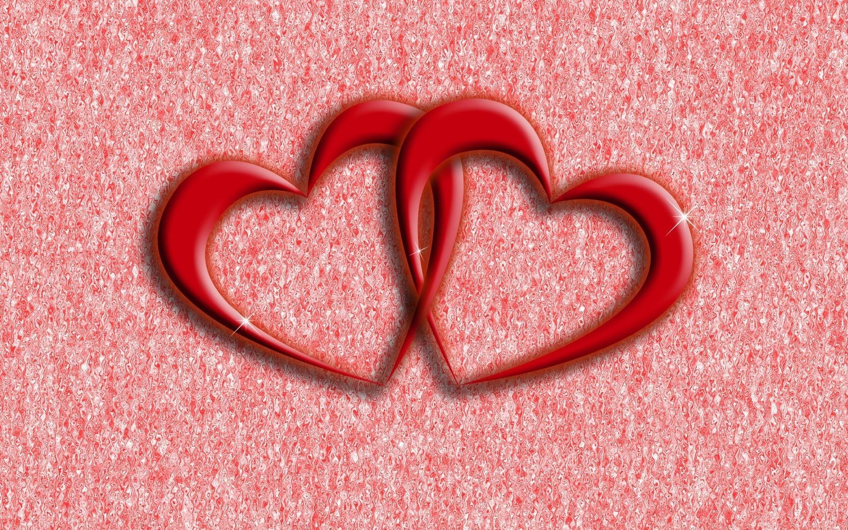 Two Hearts Hearts Widescreen Wallpaper. Wide Wallpaper.NET
