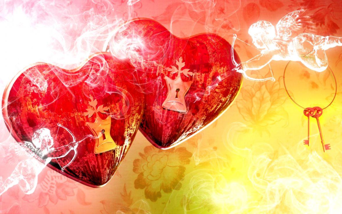 Romantic Love Heart Wallpaper