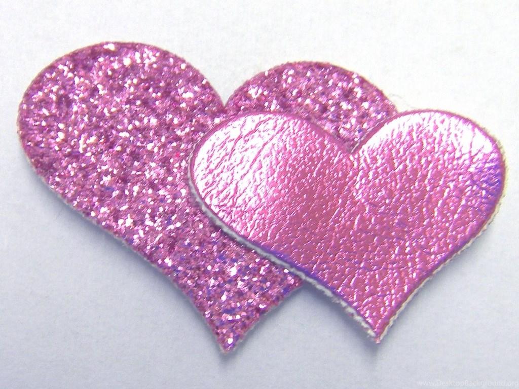 Glitter Heart Wallpaper