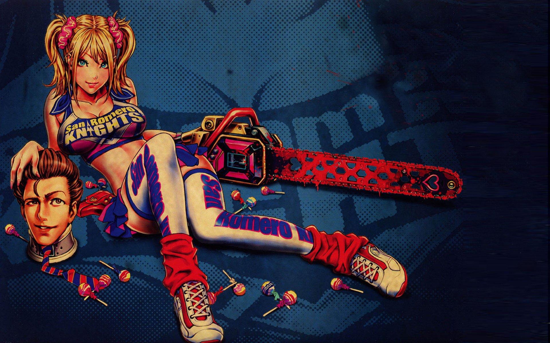 Lollipop chainsaw 1080P, 2K, 4K, 5K HD wallpapers free download