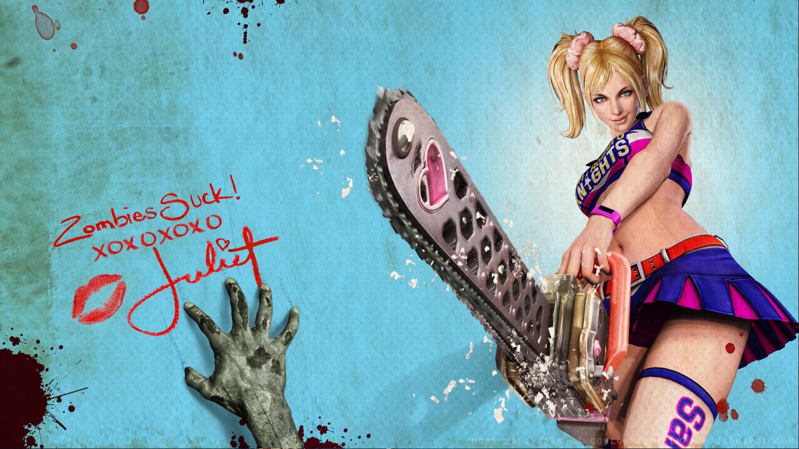 Lollipop Chainsaw Wallpaper Games Wallpaper