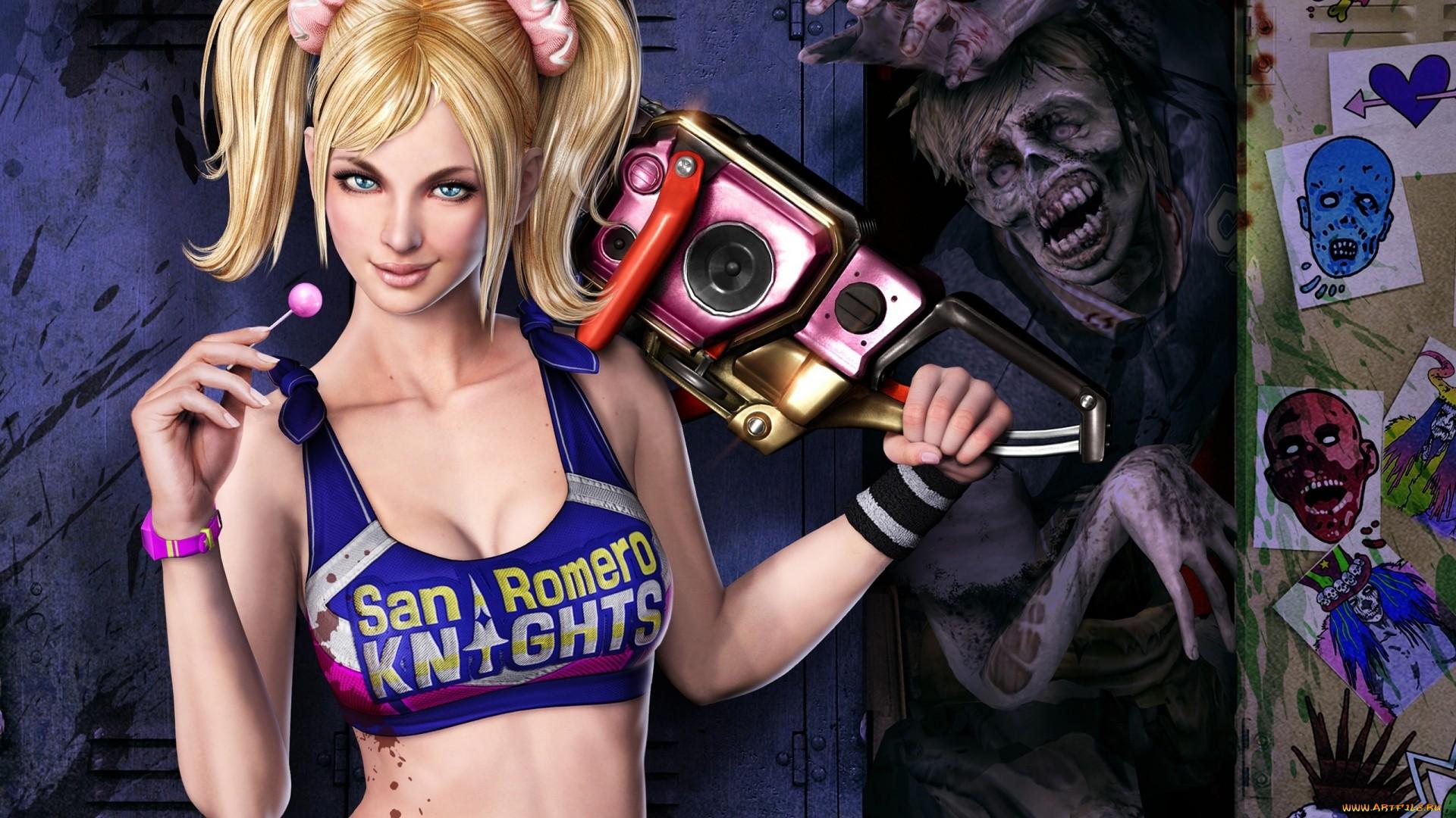 Lollipop Chainsaw Video Wallpaper Download Action Adventure Games