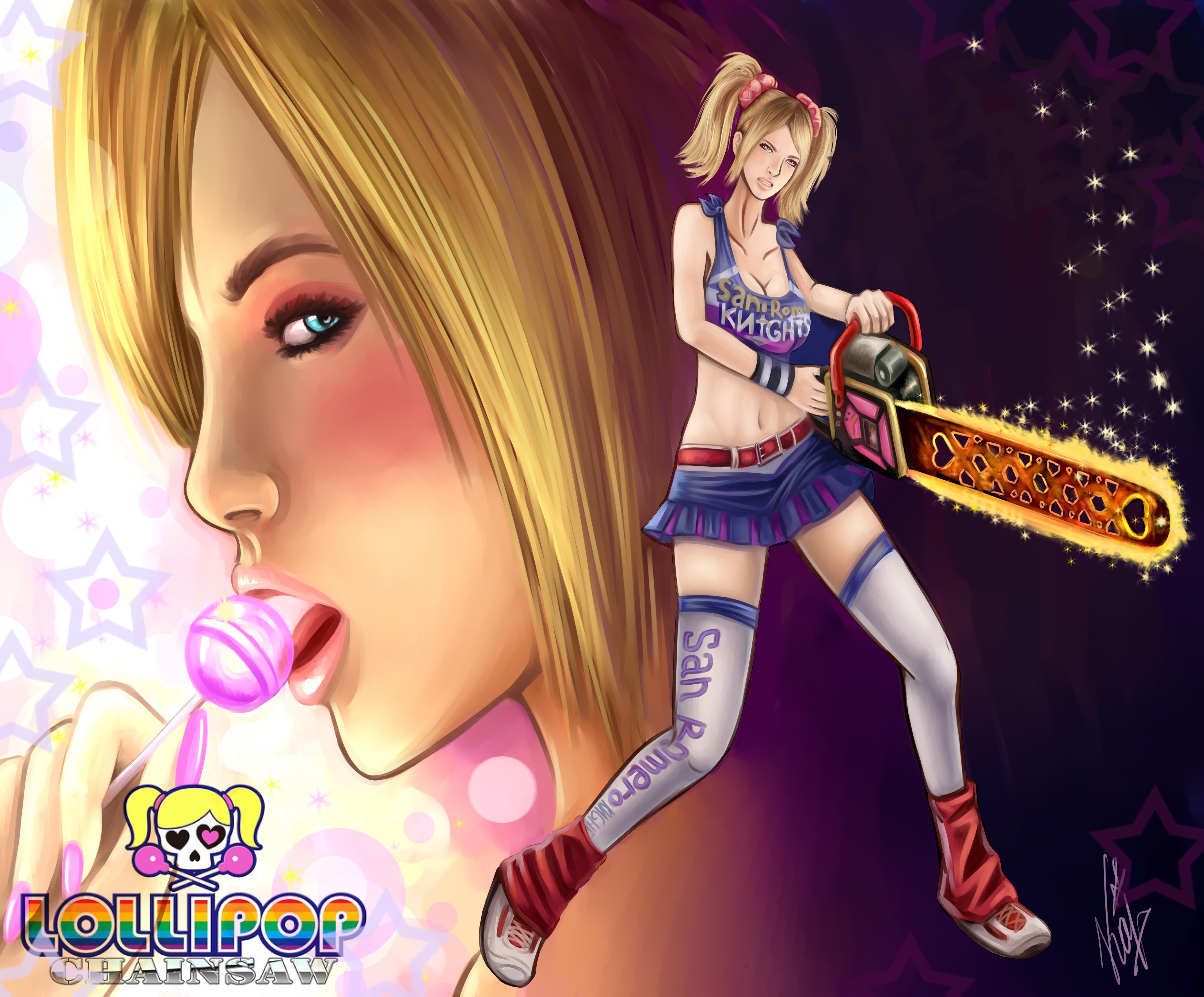 Lollipop Chainsaw wallpaper 02 1080p Horizontal